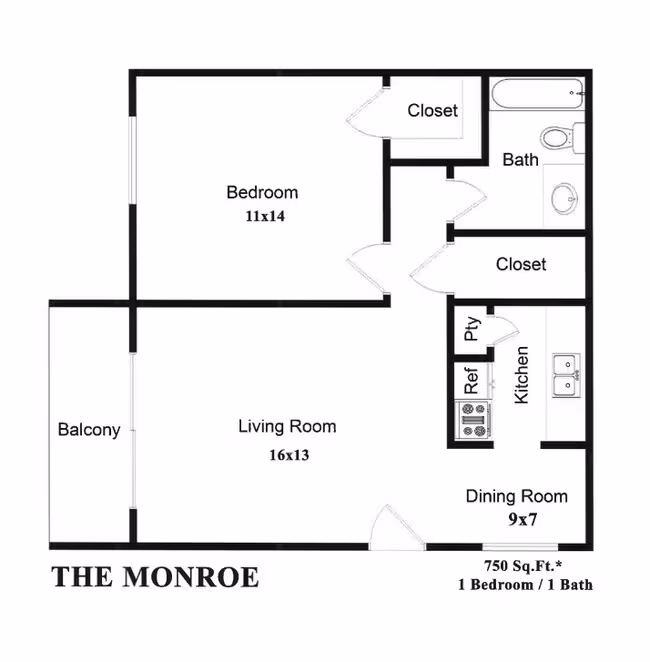 The Monroe (Upgraded) 234 floor plan